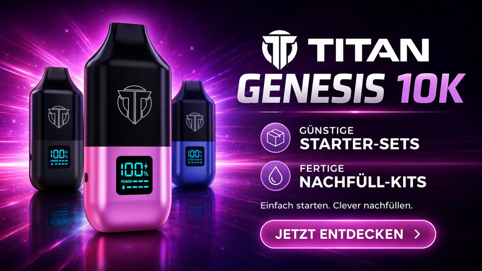 Titan Genesis 10K Banner