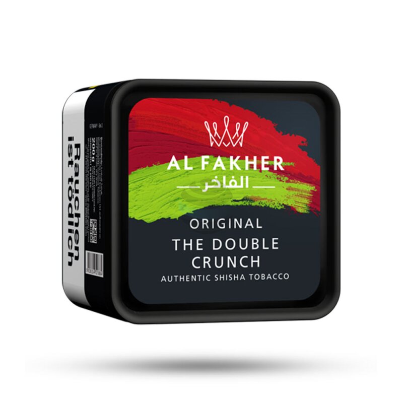 al fakher doppelapfel original Al Fakher Tabak The Double Crunch 200g – Doppelapfel & Anis