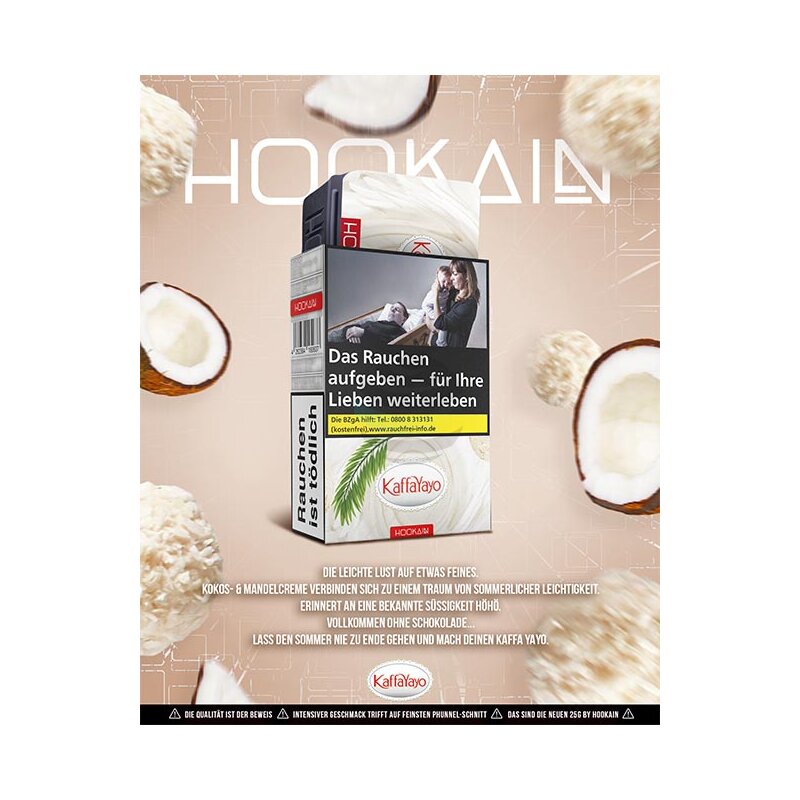 hookain tobacco Hookain Tobacco 25g | Kaffa Yayo