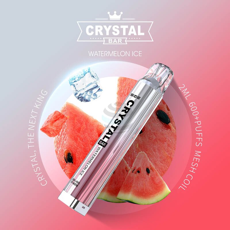 SKE Crystal Bar 600 Watermelon Ice Einweg Vape 20 mg