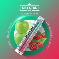SKE Crystal Bar 600 | Einweg Vape | Sour Apple Blueberry