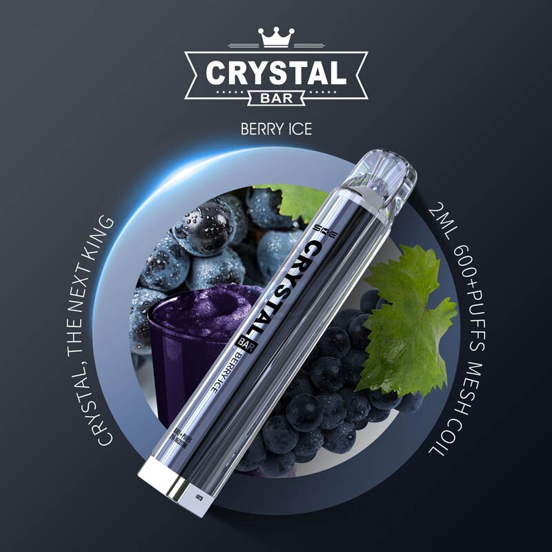 SKE Crystal Bar 600 Berry Ice Einweg Vape 20 mg