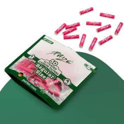 50er PURIZE® Regular Size Aktivkohlefilter | Pink