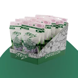 50er PURIZE® XTRA Slim Size | Aktivkohlefilter |...
