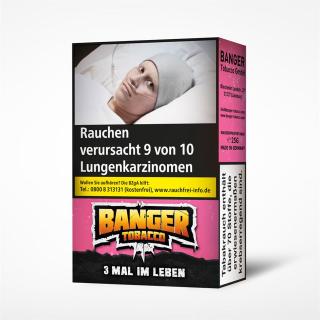 Banger Tobacco 25g | 3 mal im Leben - Rückseite