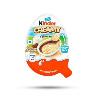 Kinder Creamy Milky and Crunchy 19g