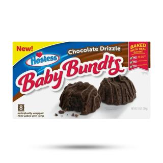 Hostess Baby Bundts Chocolate Drizzel 284g