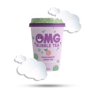 OMG Bubble Tea Passion Fruit 270ml
