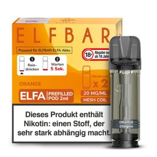 ELFA - Elf Bar - Prefilled Liquid Pod - 2 ml - 2er Pack Orange