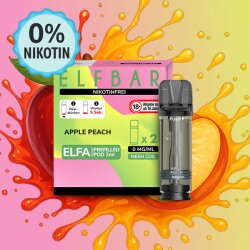 Elf Bar ELFA Pods Nikotinfrei - Prefilled Vape Pod -...