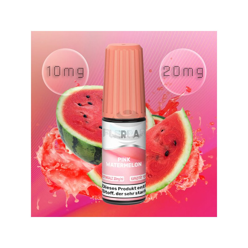 Flerbar Liquid Pink Watermelon  ses Nikotinsalz Liquid