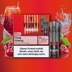 Vidavi ViGo - Fizzy Cherry - Prefilled Liquid Pod - 2 ml...
