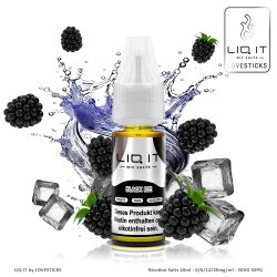 LIQ IT Liquid 10ml - Black Ice - Visual