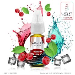 LIQ IT Liquid 10ml - Cherry Ice - Visual