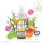 LIQ IT Liquid 10ml - Grapefruit Lime Ice Candy - Visual