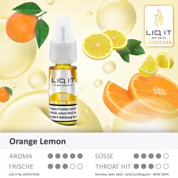 LIQ IT Liquid 10ml - Orange Lemon