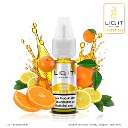LIQ IT Liquid 10ml - Orange Lemon - Visual