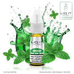 LIQ IT Liquid 10ml - Pepper Mint - Visual