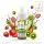 LIQ IT Liquid 10ml - Strawberry Kiwi - Visual
