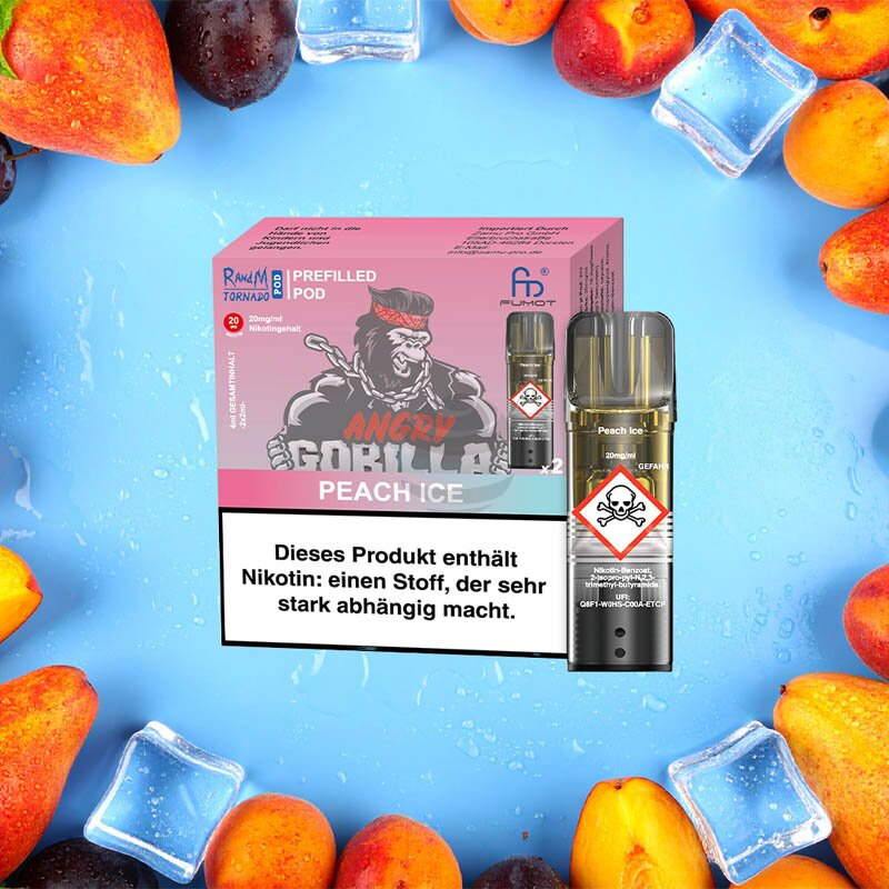 uwell crown 4 amazon RandM Tornado Prefilled Pods - Peach Ice
