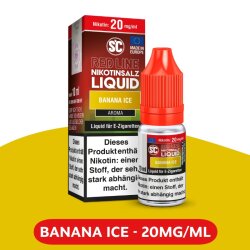 SC Red Line Liquid 10ml Nikotinsalz - Banana Ice