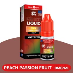 SC Red Line Liquid 10ml Nikotinsalz - Peach Passion Fruit