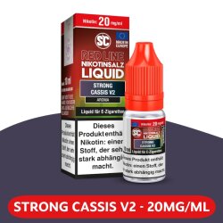 SC Red Line Liquid 10ml Nikotinsalz - Strong Cassis