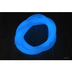 Silikonschlauch MATT | Neon baby blue (Luminous)