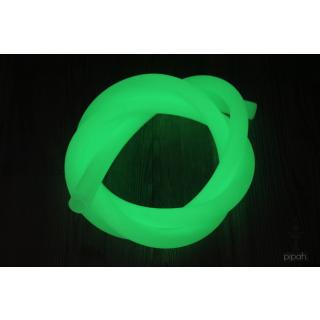 Silikonschlauch MATT | Neon green (Luminous) - Leuchtend