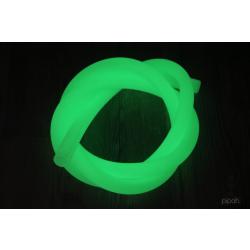Silikonschlauch MATT | Neon green (Luminous)