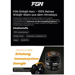 FGN Shilajit Resin (Harz)