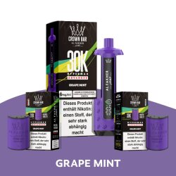 Al Fakher 30K Hypermax - Grape Mint