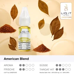 LIQ IT Liquid 10ml - American Blend