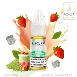 LIQ IT Liquid 10ml - Matcha Strawberry Ice 6mg/ml