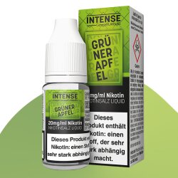 INTENSE Nikotinsalz Liquid 10ml - Grüner Apfel