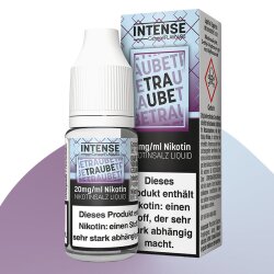 INTENSE Nikotinsalz Liquid 10ml - Traube 20mg/ml