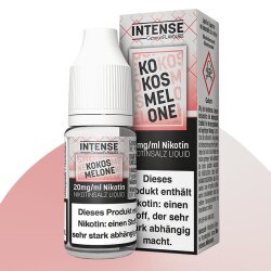 INTENSE Nikotinsalz Liquid 10ml - Kokos Melone 20mg/ml