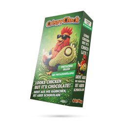 CrispyCluck Schokolade im Chicken-Drumstick-Look –...