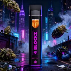 4 Blockz Vape - H3BTA Black Amnezia