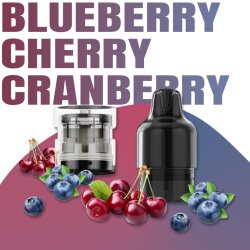 MEGABAR GT15000 Pods - Blueberry Cherry Cranberry