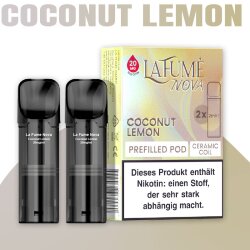 La Fume Nova Pods - Coconut Lemon