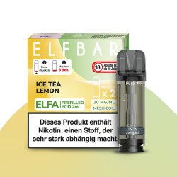 Elf Bar ELFA Pods - Prefilled Vape Pod