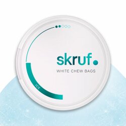 Skruf White Chew Bags