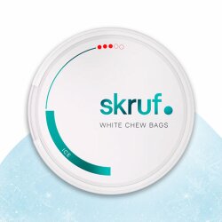 Skruf White Chew Bags