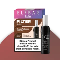 Elf Bar ELFA Pods - Filter Pod Series - Cream Tobacco