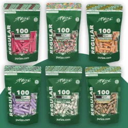 100er PURIZE® Regular Size 9mm | Beutel | Alle Farben