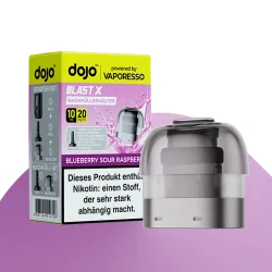 DOJO Blast X Refill Pod | 20mg/ml Blueberry Sour Raspberry